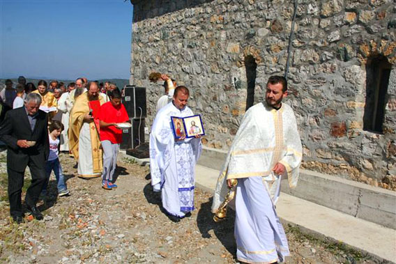 Обновљен храм Вазнесења Христовог у Соколовцу