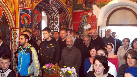 Прослављена храмовна слава Саборне цркве у Страшевини 