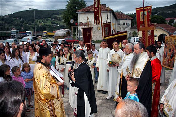 Слава цркве Светог Прокопија у Лепенцу