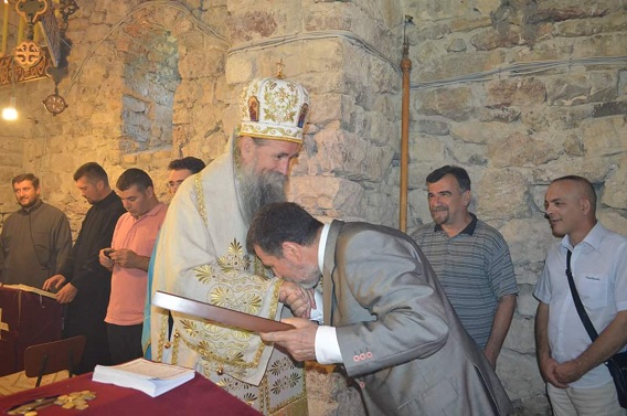 Епископ Јоаникије на Госпођиндан служио Литургију у манастиру Довоља