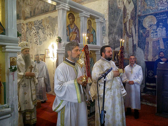 Епископ Јоаникије на Илиндан служио у манастиру Бања код Прибоја
