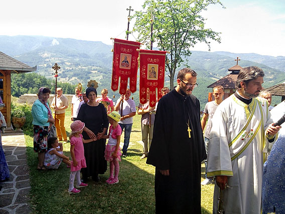 Епископ Јоаникије на Илиндан служио у манастиру Бања код Прибоја