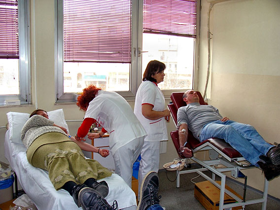 Савинданска акција клуба добровољних давалаца крви 