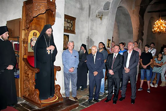 Игуман манастира Хиландара архимандрит Методије посјетио је манастир Ђурђеве Ступове