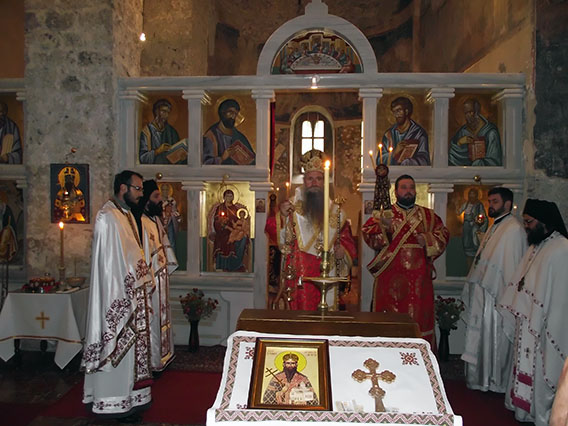 Прослављена ктиторска слава манастира Бања прибојска