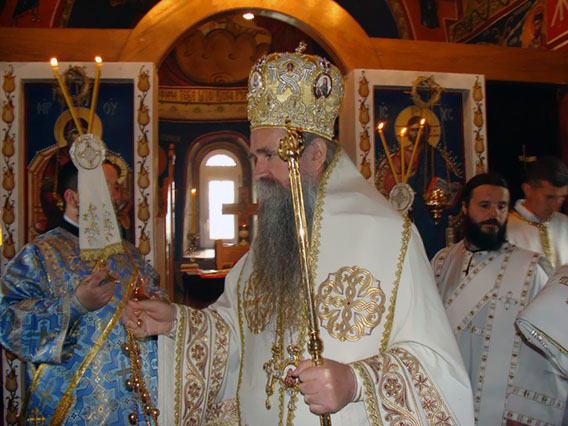 Епископ Јоаникије на Лазареву суботу одслужио Литургију у Страшевини код Никшића
