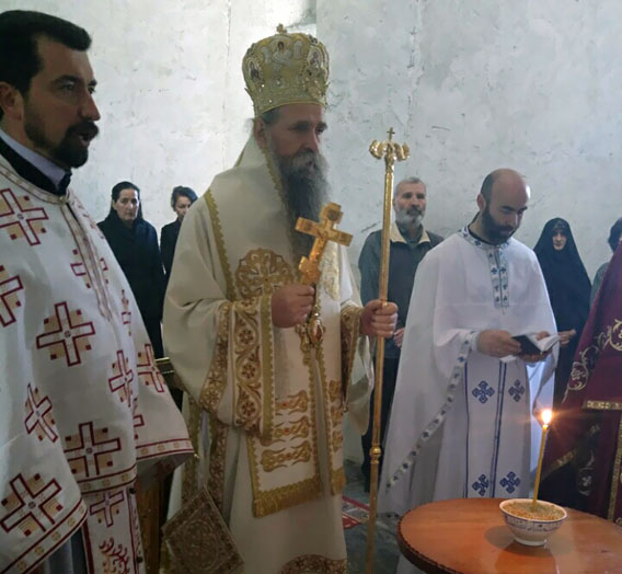 Епископ Јоаникије служио Литургију у манастиру Мајсторовина