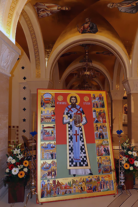 Икона задобила своје мјесто у храму Светог Саве на Врачару