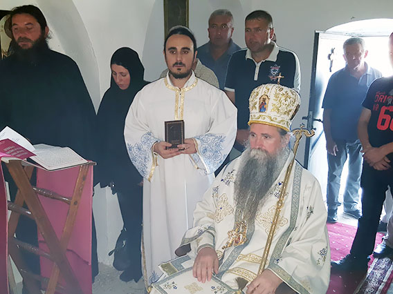 Епископ Јоаникије служио Литургију у мјесту Борак у Бањанима