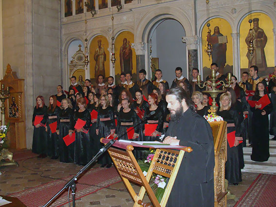 Концерт хора Светог Новомученика Станка у Никшићу