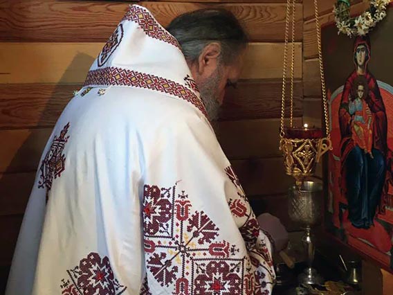 Литургија на Источни петак у манастиру Самограду