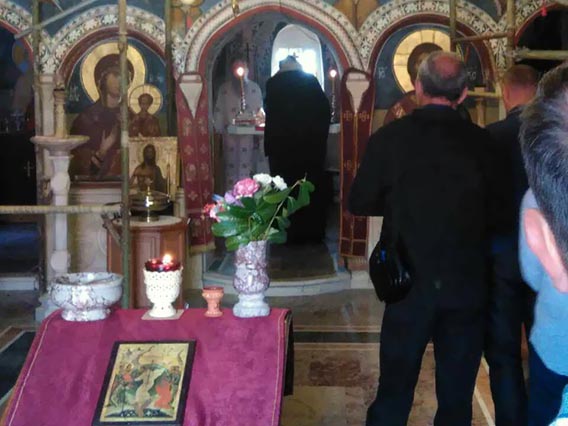 Литургијско сабрање у манастиру Заграђе