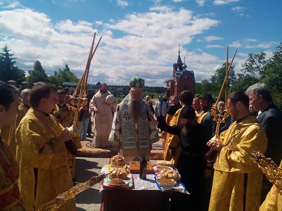 Видовдан прослављен у Кингисепу у Русији