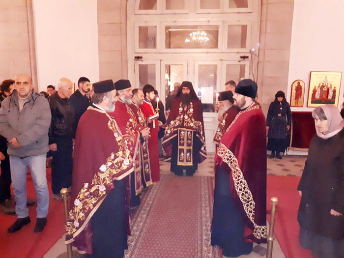 У Саборном храму у Никшићу свечано дочекане светиње Светог Саве