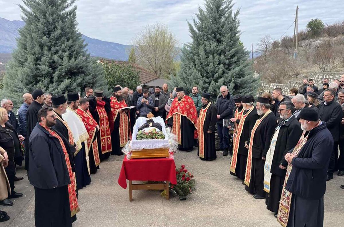Сахрањена монахиња Анастасија (Палибрк)