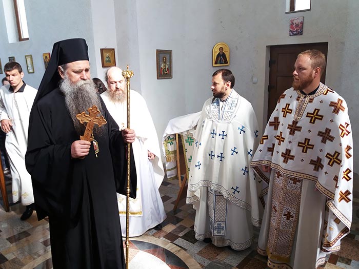 Епископ Јоаникије на Духовски уторак служио у Трепчи код Андријевице