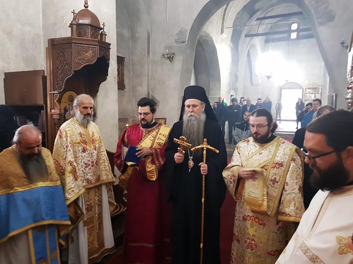 Епископ будимљанско-никшићки Јоаникије прославио своју крсну славу