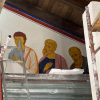 У цркви Светог Нектарија у Хумцима код Никшића је почело фрескописање храма