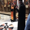 Епископ Јоаникије на пријему код јерусалимског Патријарха
