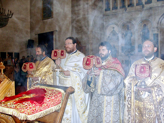 Празник Благовијести прослављен литургијским сабрањем у Никшићу