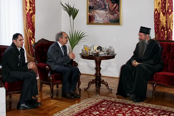 Епископ Јоаникије примио амбасадора Републике Турске у Црној Гори