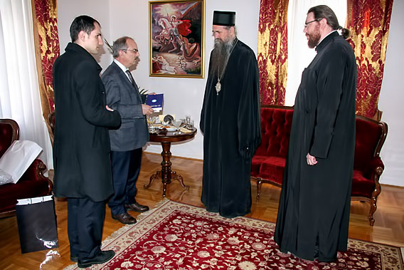 Епископ Јоаникије примио амбасадора Републике Турске у Црној Гори