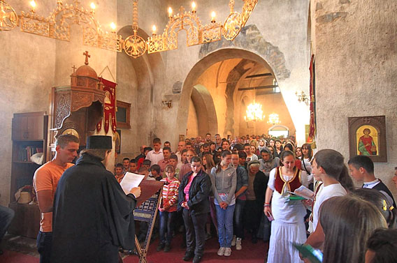 Велика недјеља и празник Христовог Васкрсења у манастиру Ђурђеви Ступови