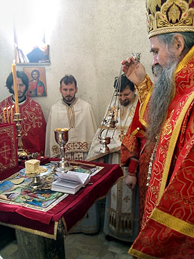 Прослављена храмовна слава цркве Светог Јевстатија у Трепчи