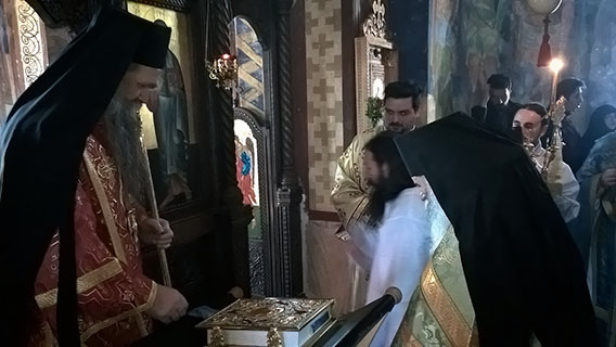 Литургија и монашење у Косијереву