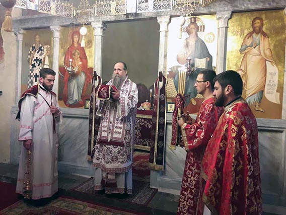 Епископ Јоаникије служио у Милешеви