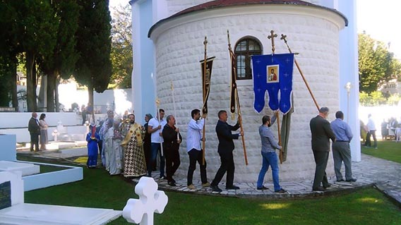У Херцег Новом прослављена 10. годишњица од освећења цркве Светог праведног Теодора Ушакова