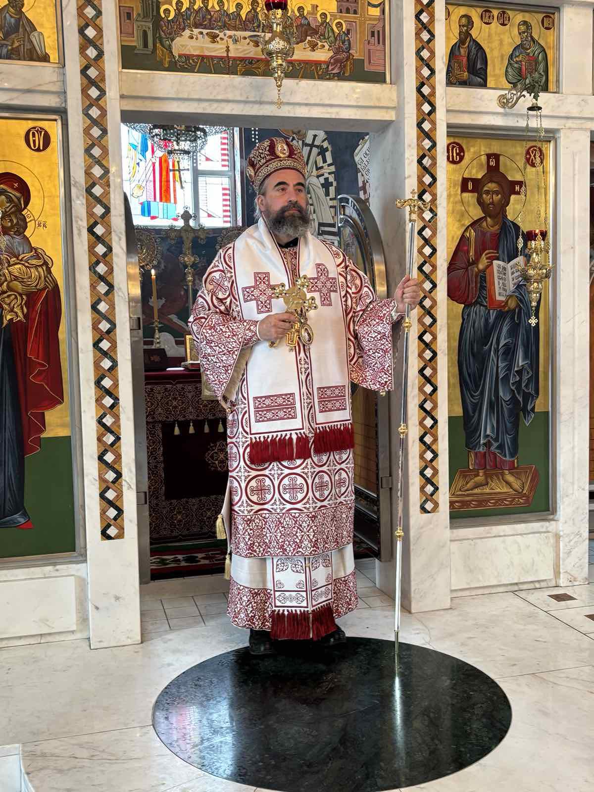 Епископ Методије служио Литургију у манастиру Светог Саве у Голији