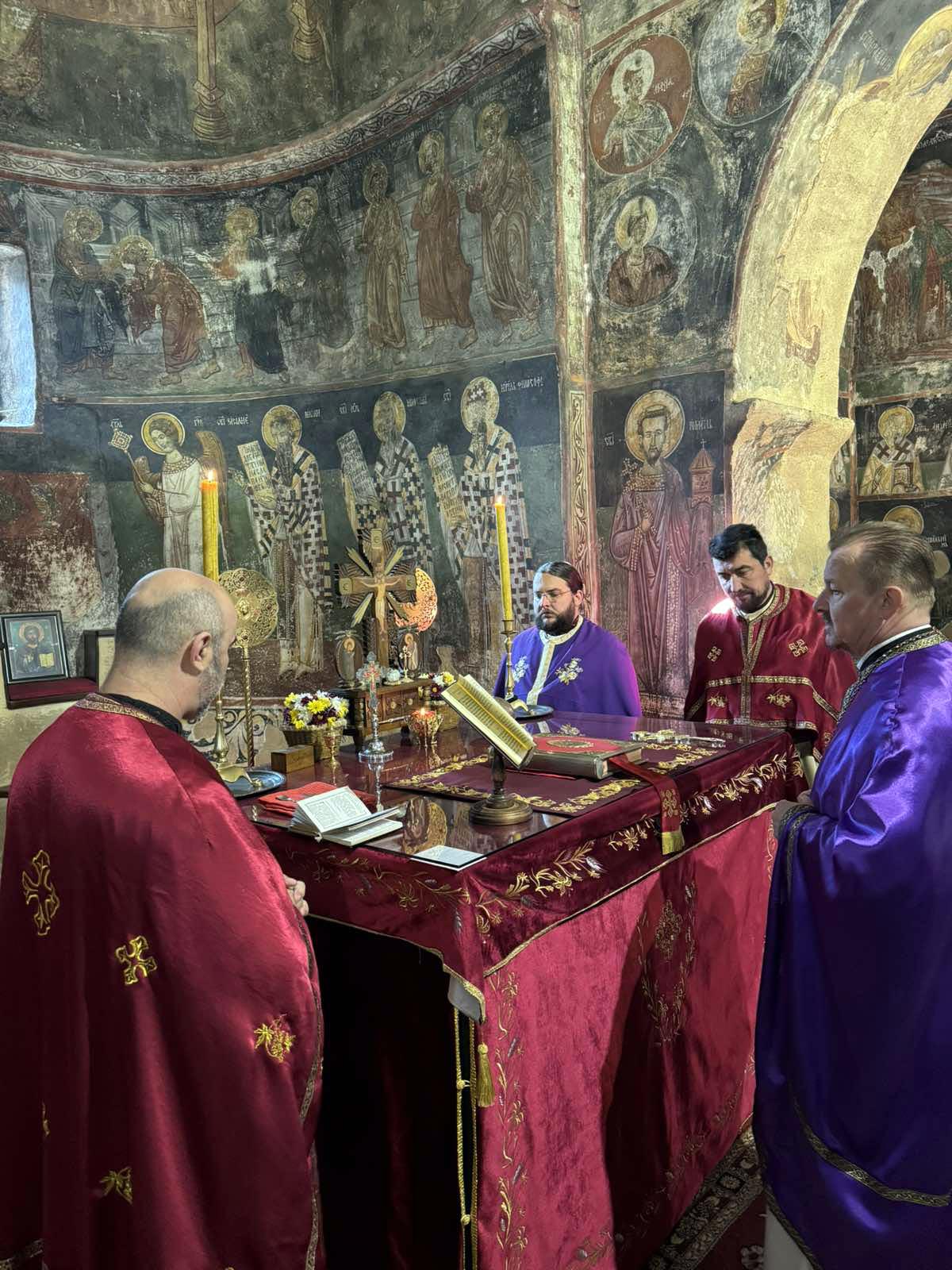 Литургија претходно освештаних дарова у храму Светог Николе у Никољцу