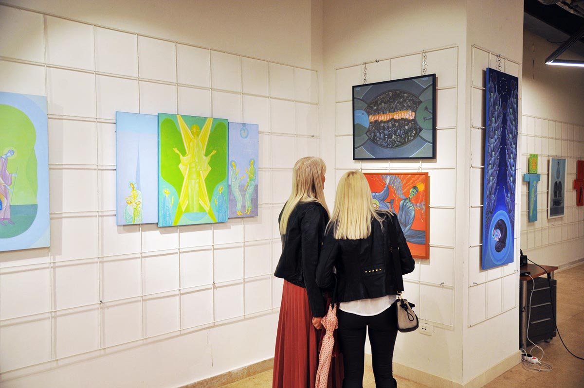 Изложба икона Мијалка Ђунисијевића „У огледалу и загонетки“ отворена у галерији Матице српске – Друштва чланова у Црној Гори