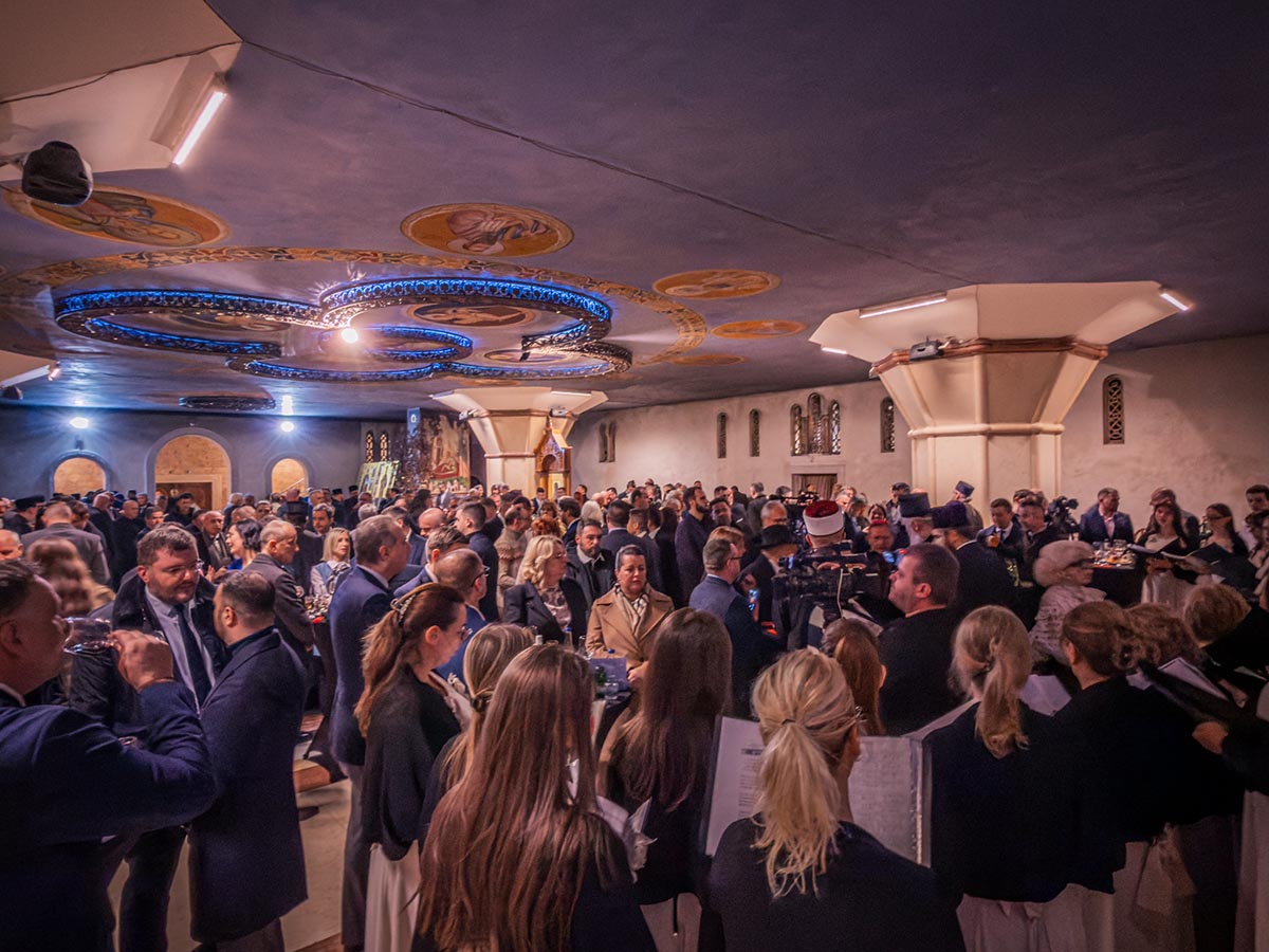 Митрополит Јоаникије на божићном пријему