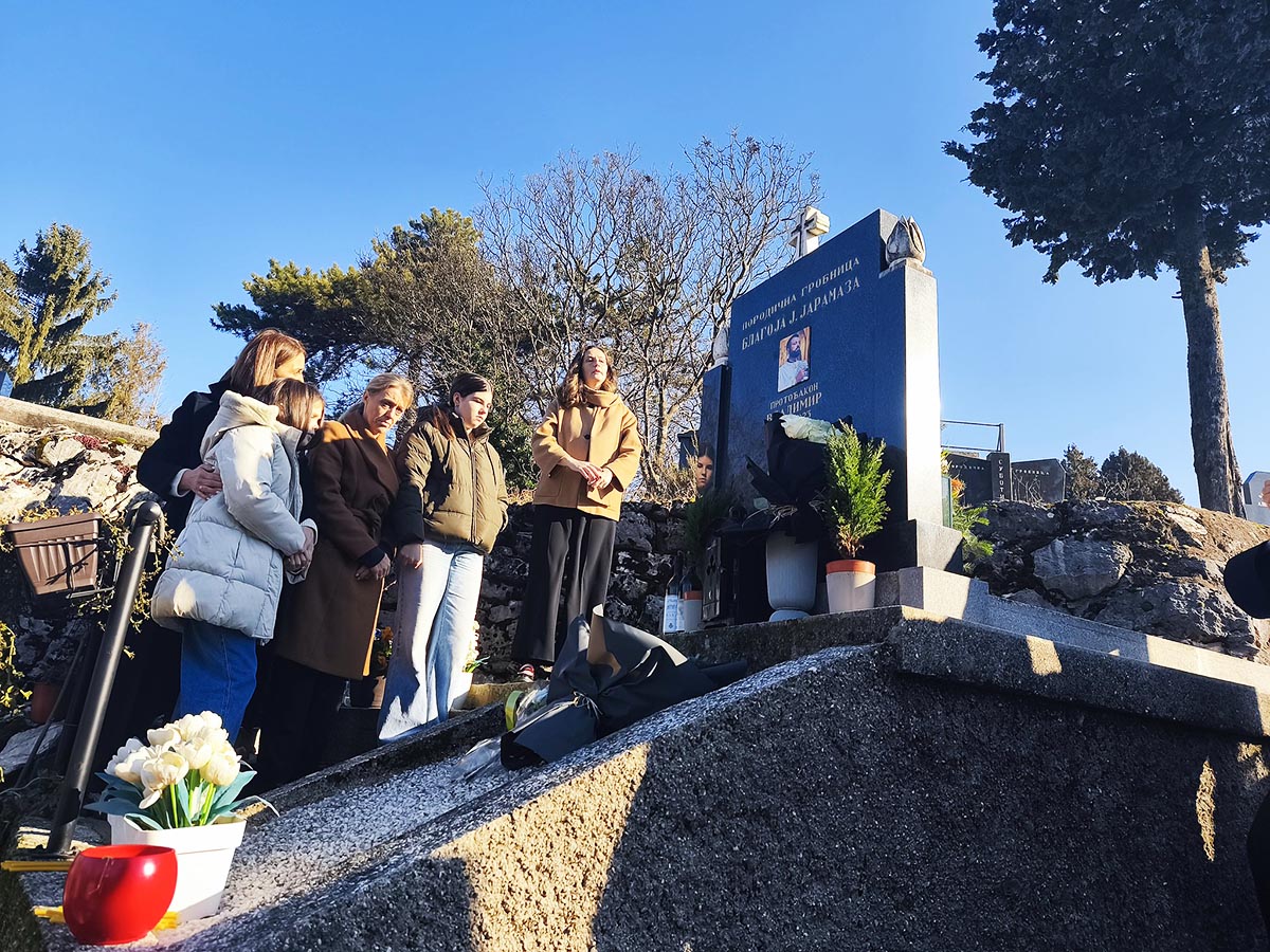 Годишњи помен протођакону Владимиру Јарамазу