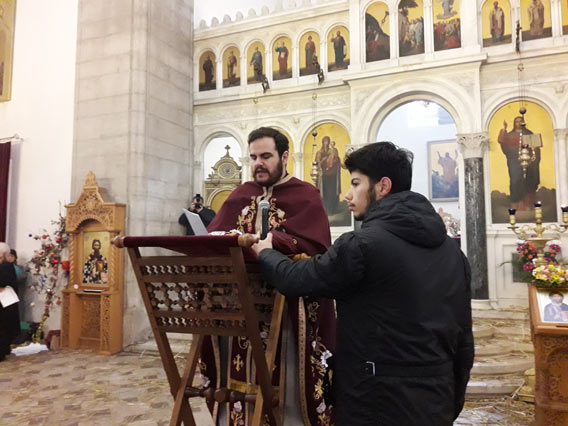 Литургија одслужена на Бадњи дан у Саборном храму у Никшићу