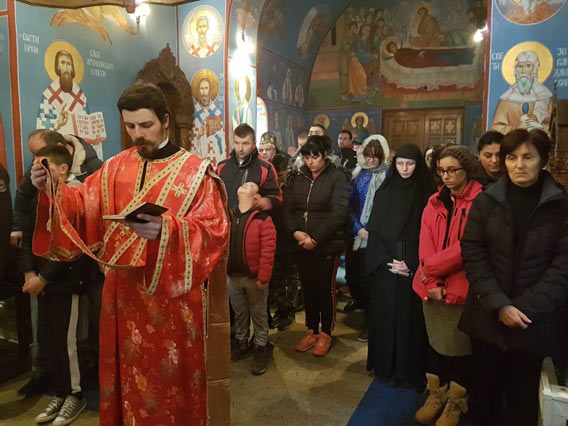 Литургија на празник Светог првомученика архиђакона Стефана