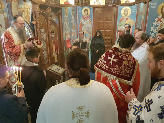 Литургија на празник Светог првомученика архиђакона Стефана