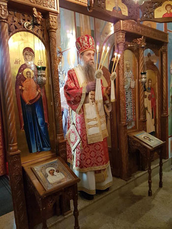 Литургија на празник Светог првомученика архиђакона Стефана