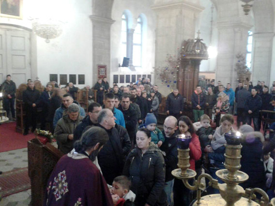 Свети Василије Велики прослављен у Никшићу