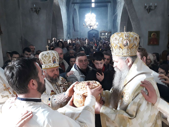Савиндан торжествено прослављен у манастиру Ђурђеви Ступови