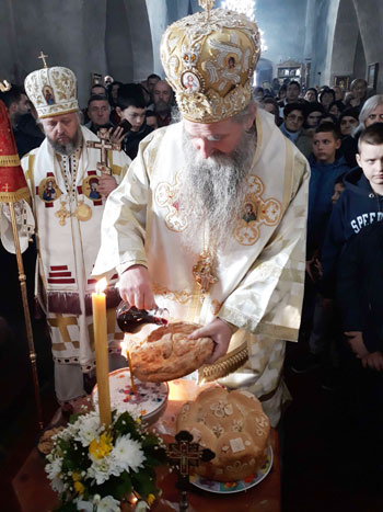 Савиндан торжествено прослављен у манастиру Ђурђеви Ступови