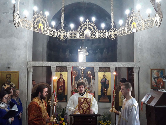 Савиндан торжествено прослављен у манастиру Ђурђеви Ступови