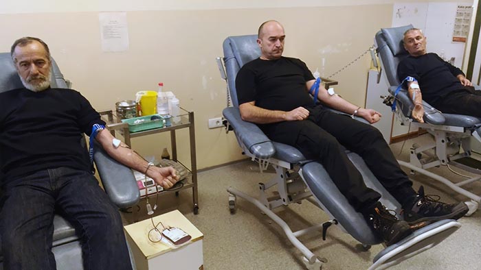 Клуб добровољних давалаца крви „Свети Сава“ спровео акцију прикупљања крви