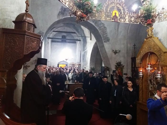 Божићни пријем у Епархији будимљанско-никшићкој