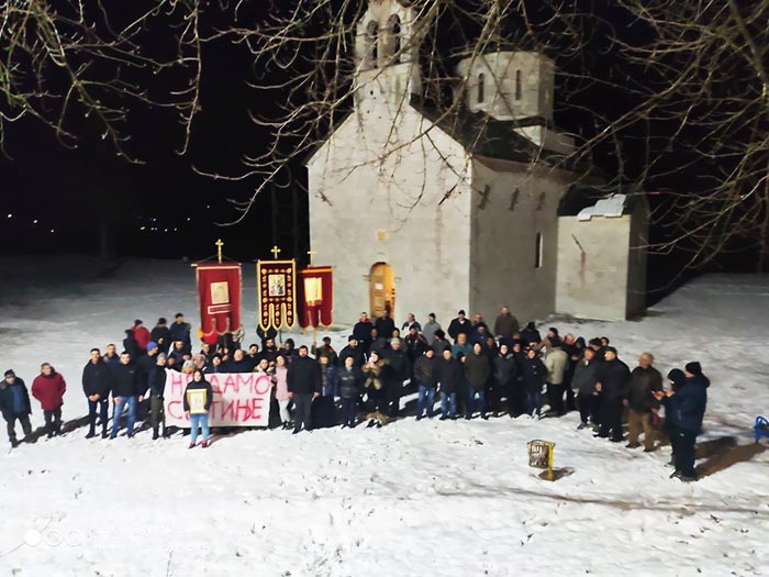 Молебан служен у Андријевици