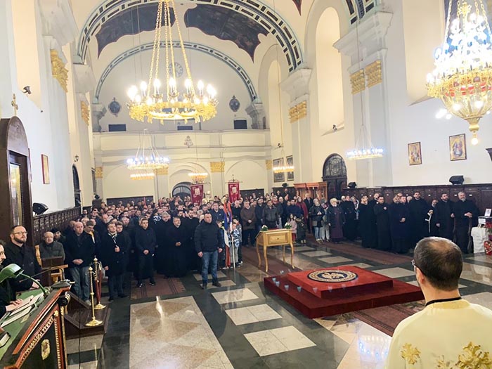 Молебан подршке браћи и сестрама у Црној Гори