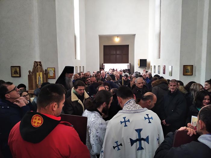 Прослављена слава храма Светог Евстатија Српског на Трепчи