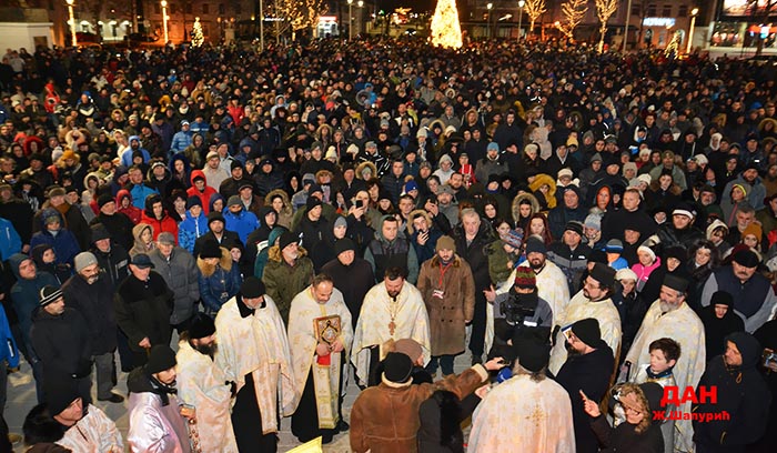 Никшић одлучно у одбрани свете вјере православне